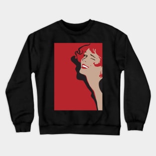 Female smile Crewneck Sweatshirt